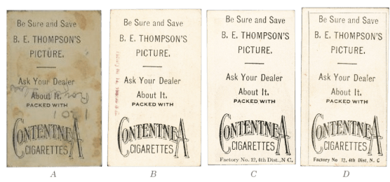 B. E. Thompson Back Variations